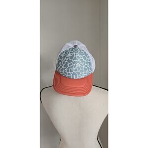 Smartwool Hat Cap Adult bBlue Trucker Mesh Back White Adjustable OSFM Polyester